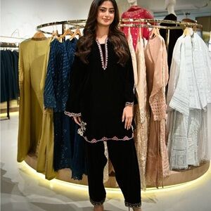 Pakistani designer Azure Kameez shalwar